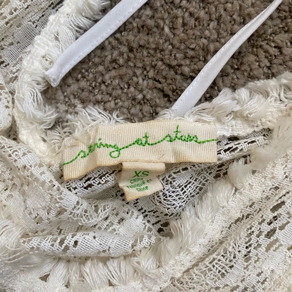 Staring at Stars Lace Fringe Romper - Picture 5 of 8